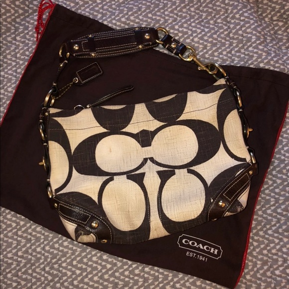 Coach signature handbag - Picture 2 of 4